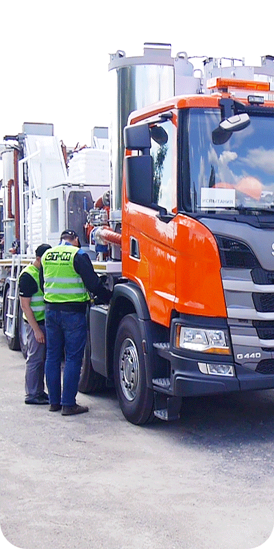 Обучение нанесению дорожной разметки СТиМ.